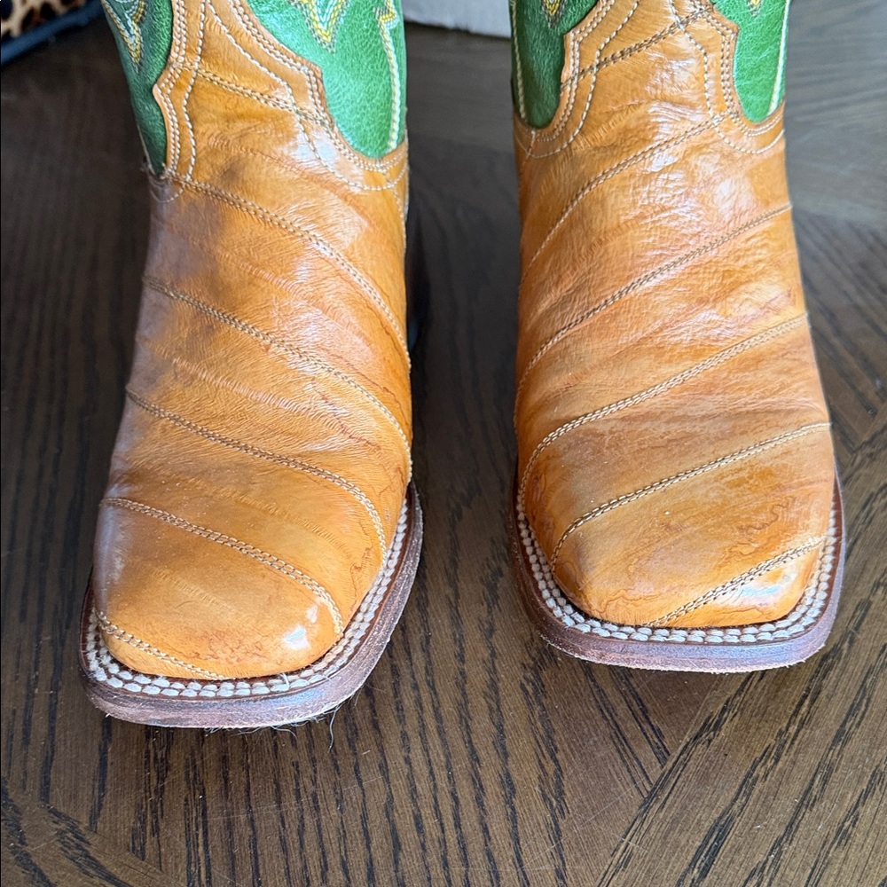 Dan Post Exotic Eel Skin Boots - Picture 3 of 8